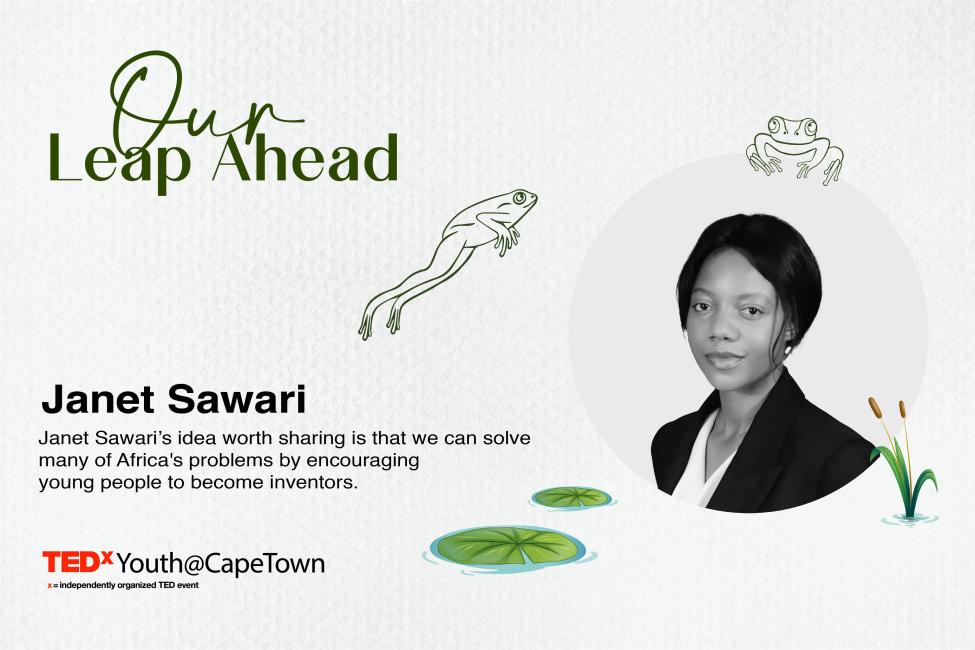 Janet Sawari, TEDxYouth@CapeTown 'Our Leap Ahead' Speaker 2022