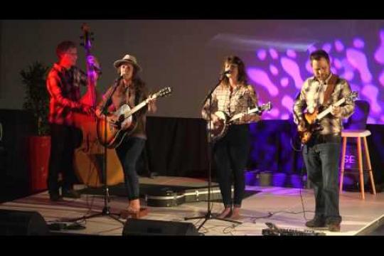 The Betsie Beers on the TEDxCapeTown stage